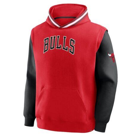 Chicago Bulls Fashion7 Half Court Shot Clock Fastbreak Hoodie - - Alt1