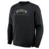 Brooklyn Nets Fashion7 Crossover Collection Defensive Rotation Drill Premium Pullover Sweatshirt - Black - Alt1