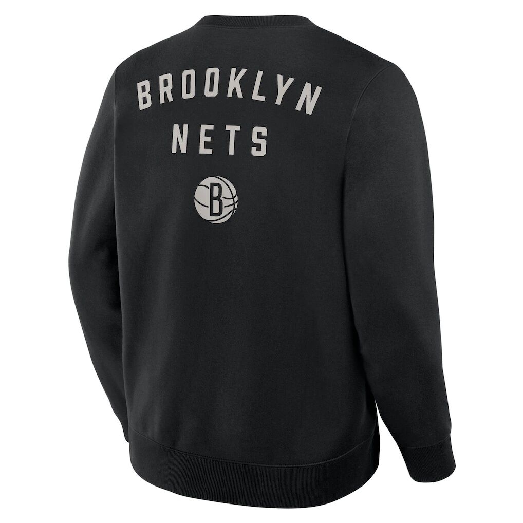 Brooklyn Nets Fashion7 Crossover Collection Defensive Rotation Drill Premium Pullover Sweatshirt