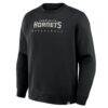 Charlotte Hornets Fashion7 Crossover Collection Defensive Rotation Drill Premium Pullover Sweatshirt - Black - Alt1