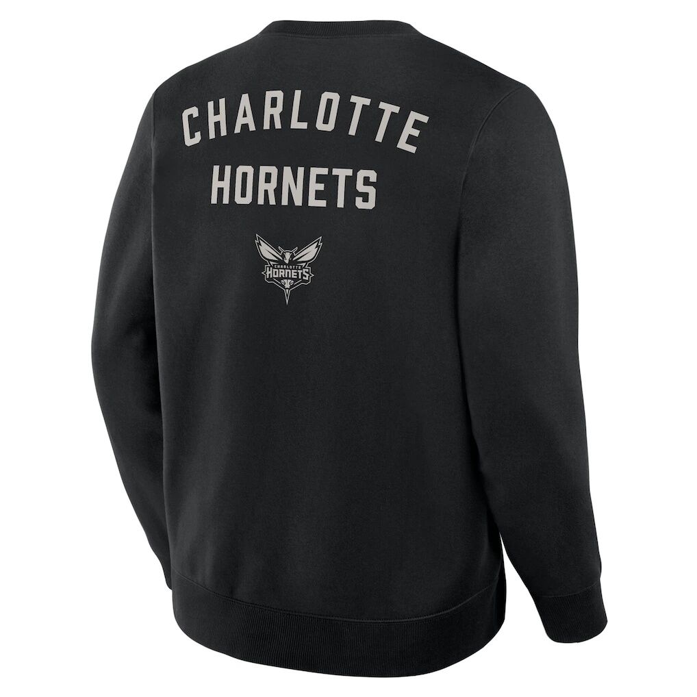 Charlotte Hornets Fashion7 Crossover Collection Defensive Rotation Drill Premium Pullover Sweatshirt