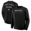 Indiana Pacers Fashion7 Crossover Collection Defensive Rotation Drill Premium Pullover Sweatshirt - Black - Front View