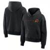 Phoenix Suns Fashion7 Women's Outlet Passes Pullover Hoodie - Black - Front View