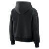 Chicago Bulls Fashion7 Women's Outlet Passes Pullover Hoodie - Black - Detail View