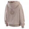 Connecticut Sun WEAR by Erin Andrews Women's Washed Pullover Crewdie - - Detail View