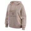 Connecticut Sun WEAR by Erin Andrews Women's Washed Pullover Crewdie - - Side View