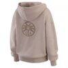 Los Angeles Sparks WEAR by Erin Andrews Women's Washed Pullover Crewdie - - Detail View