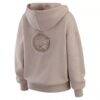 Minnesota Lynx WEAR by Erin Andrews Women's Washed Pullover Crewdie - - Detail View