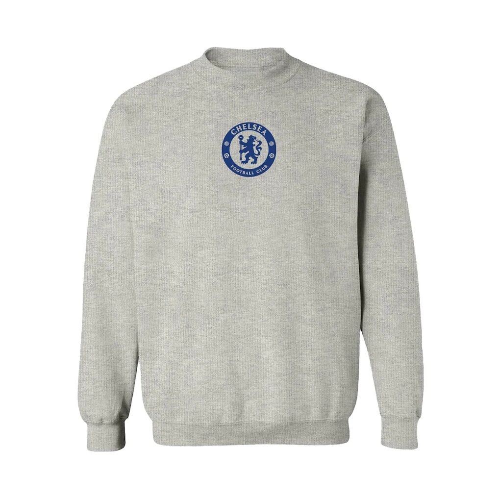 Chelsea Vive La Fete Women's Color Badge Pullover Sweatshirt - Heather Gray