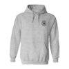 Germany National Team Vive La Fete Women's Color Badge Pullover Hoodie - Heather Gray - Front View