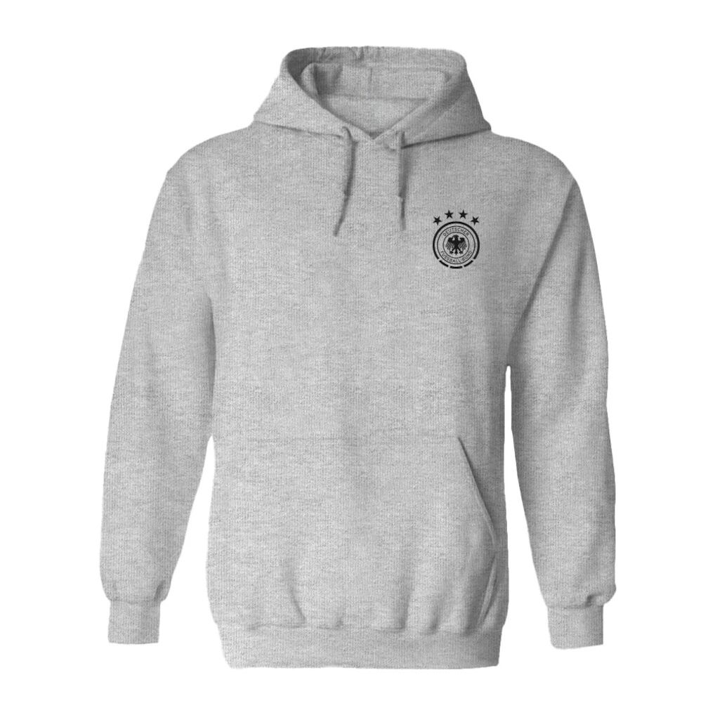 Germany National Team Vive La Fete Women’s Color Badge Pullover Hoodie – Heather Gray