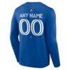 CF Montreal Custom Team Authentic Long Sleeve T-Shirt - - Detail View
