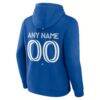 CF Montreal Custom Team Authentic Pullover Hoodie - - Detail View
