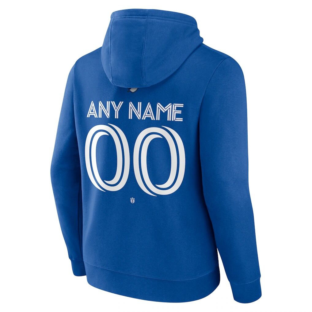 CF Montreal Custom Team Authentic Pullover Hoodie – Royal