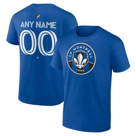 CF Montreal Custom Team Authentic T-Shirt - - Front View