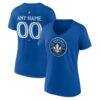 CF Montreal Women's Custom Team Authentic V-Neck T-Shirt - - Front View
