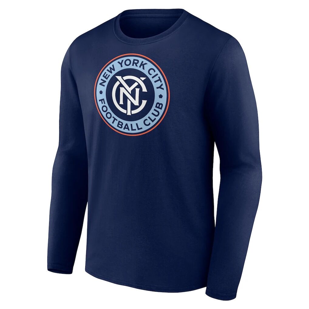New York City FC Custom Team Authentic Long Sleeve T-Shirt