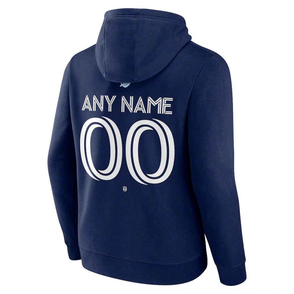 New York City FC Custom Team Authentic Pullover Hoodie