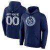 New York City FC Custom Team Authentic Pullover Hoodie - Navy - Front View