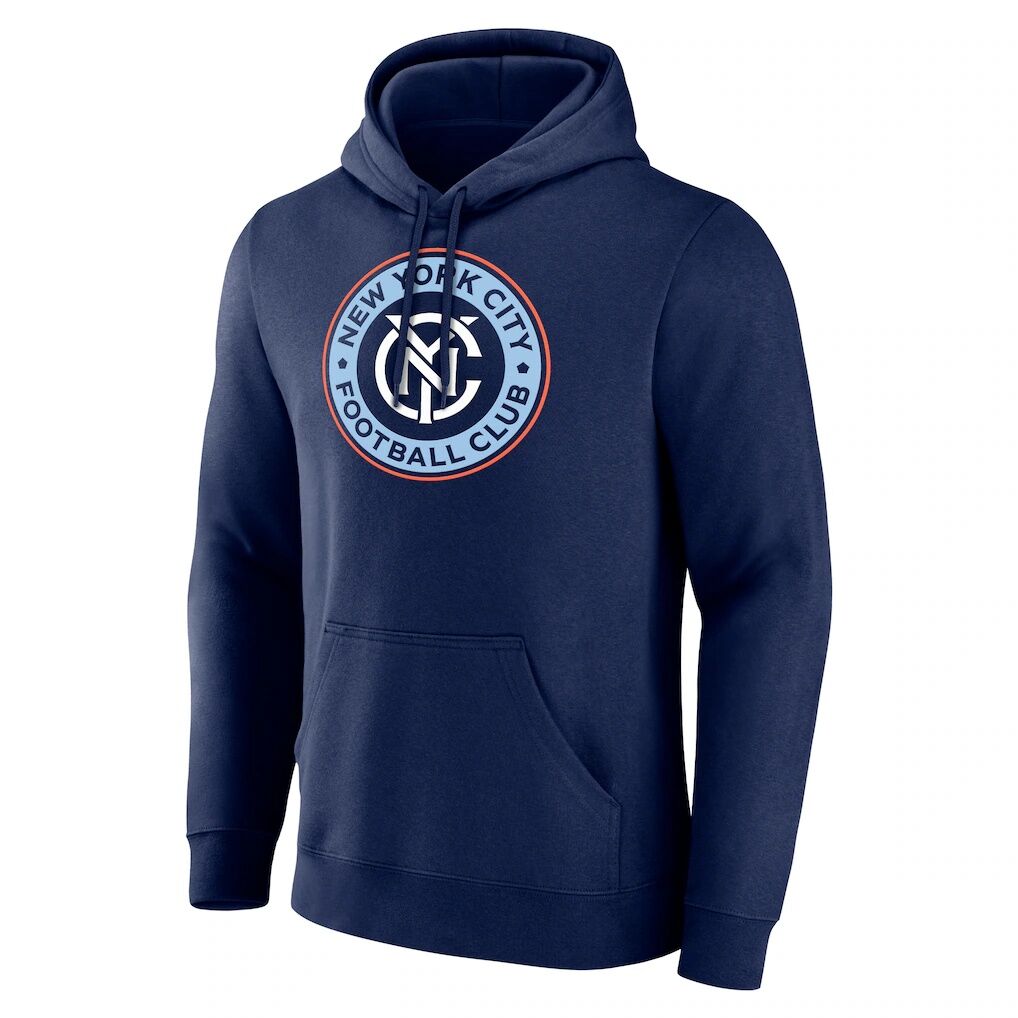 New York City FC Custom Team Authentic Pullover Hoodie