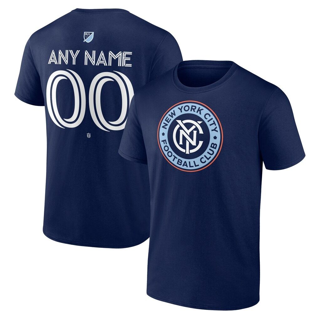 New York City FC Custom Team Authentic T-Shirt