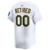 Athletics Nike Home Limited Pick-A-Player Retired Roster Jersey - White - Detail View