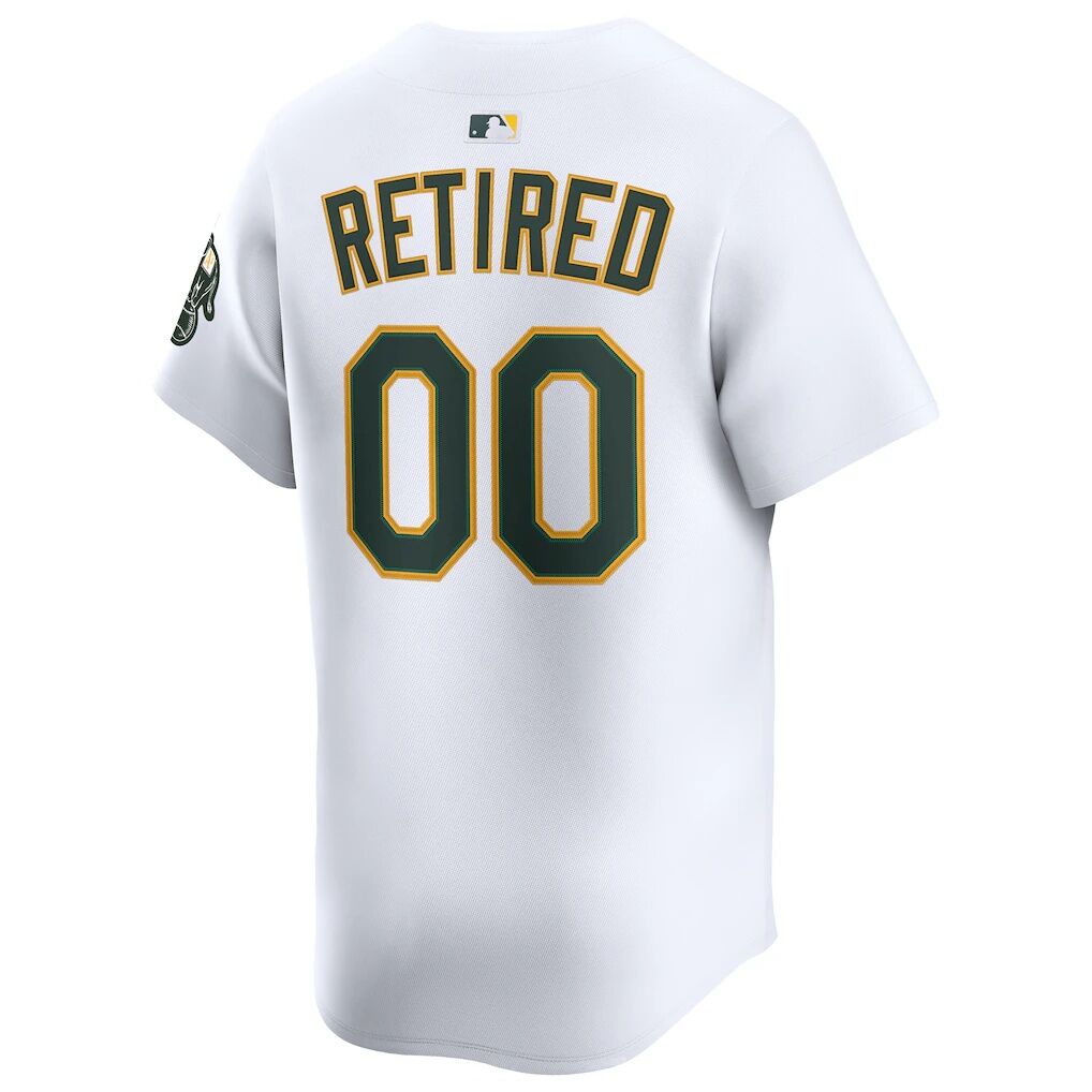 Athletics Nike Home Limited Pick-A-Player Retired Roster Jersey