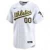 Athletics Nike Home Limited Pick-A-Player Retired Roster Jersey - White - Side View