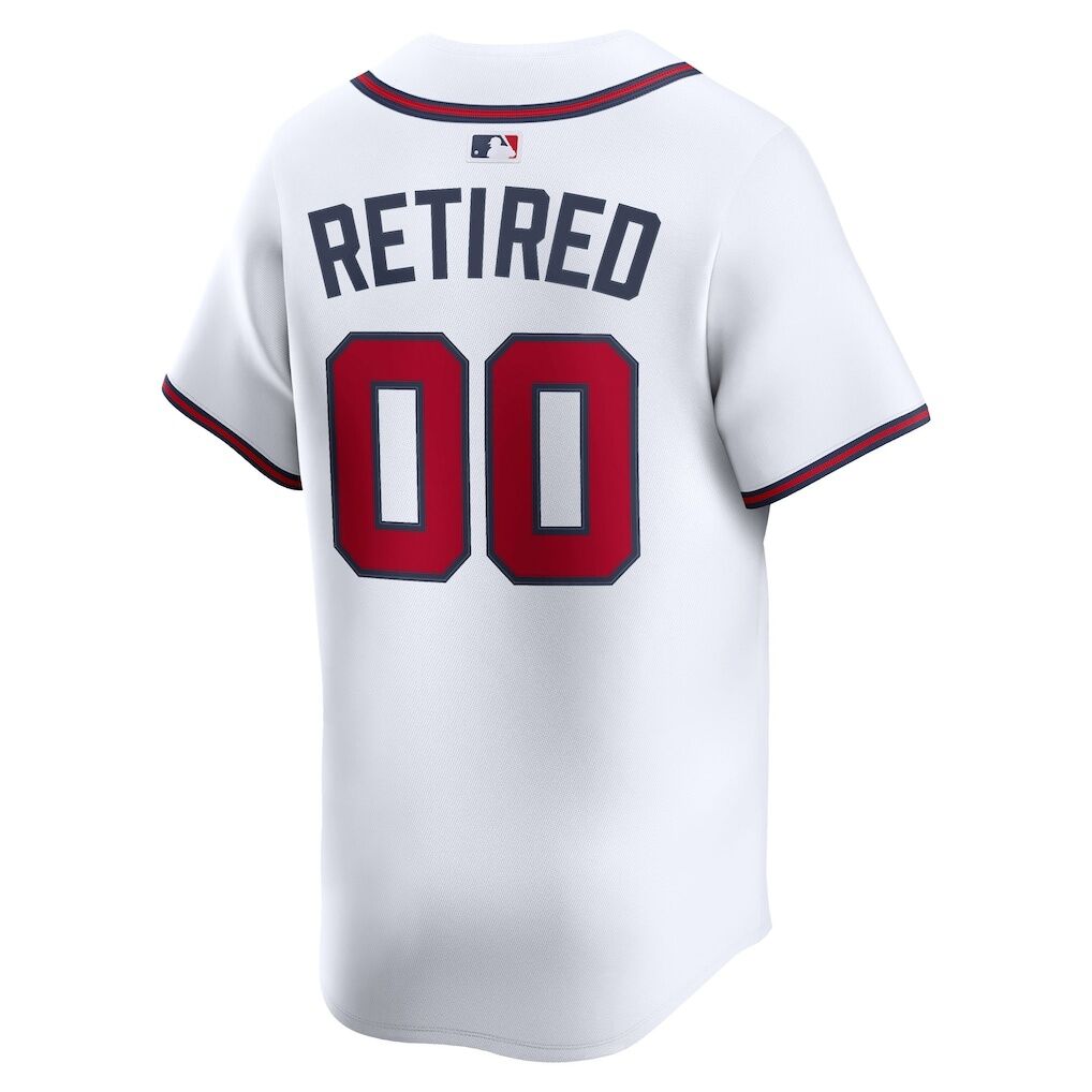 Atlanta Braves Nike Home Limited Pick-A-Player Retired Roster Jersey