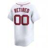 Boston Red Sox Nike Home Limited Pick-A-Player Retired Roster Jersey - White - Detail View