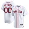 Boston Red Sox Nike Home Limited Pick-A-Player Retired Roster Jersey - White - Front View