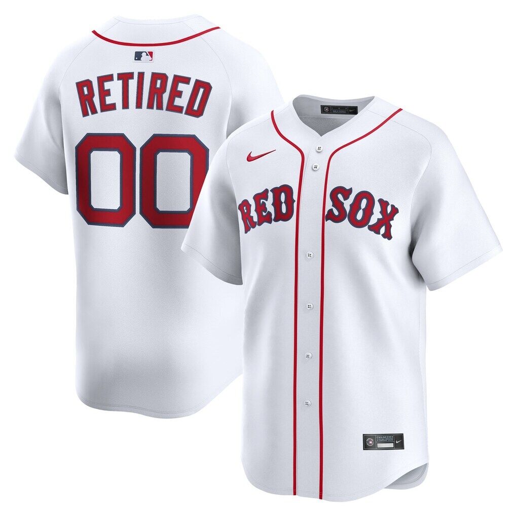 Boston Red Sox Nike Home Limited Pick-A-Player Retired Roster Jersey