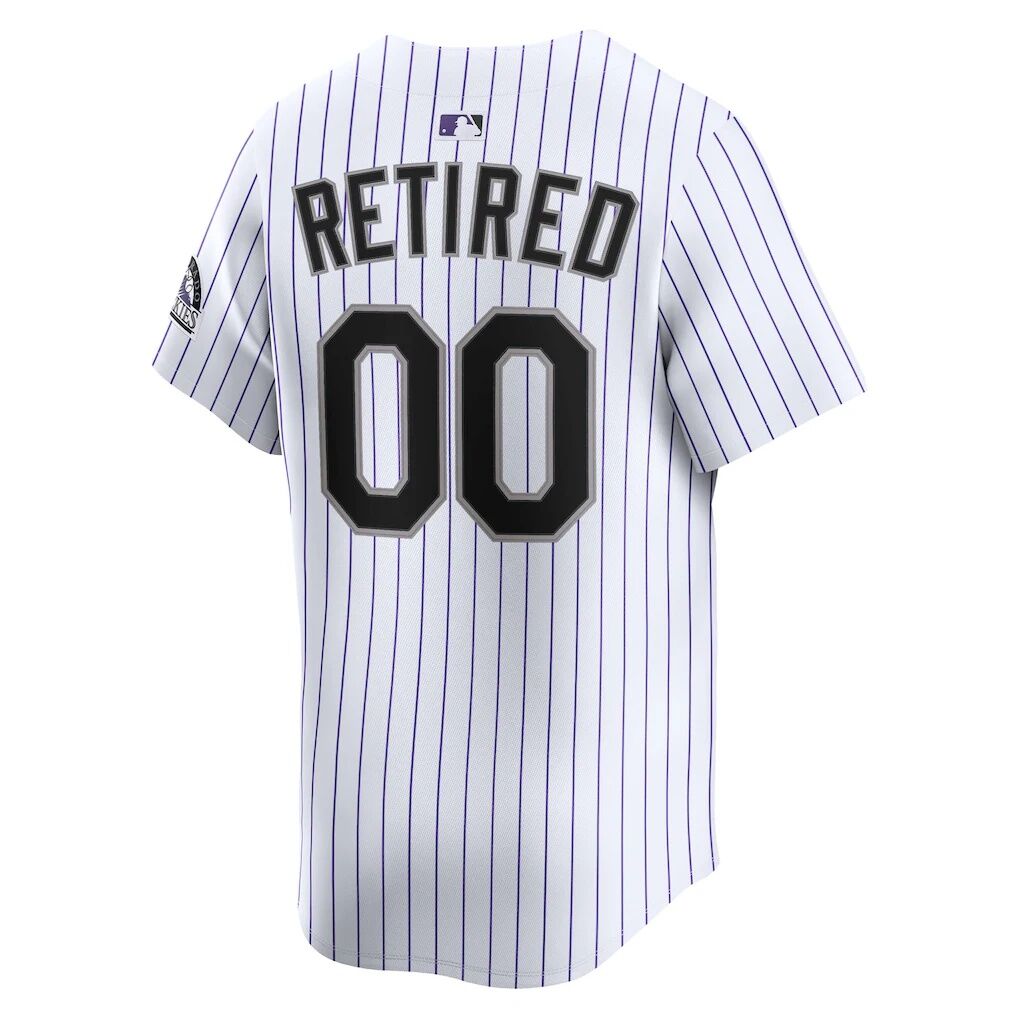 Colorado Rockies Nike Home Limited Pick-A-Player Retired Roster Jersey