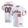 Houston Astros Nike Home Limited Pick-A-Player Retired Roster Jersey - White - Front View