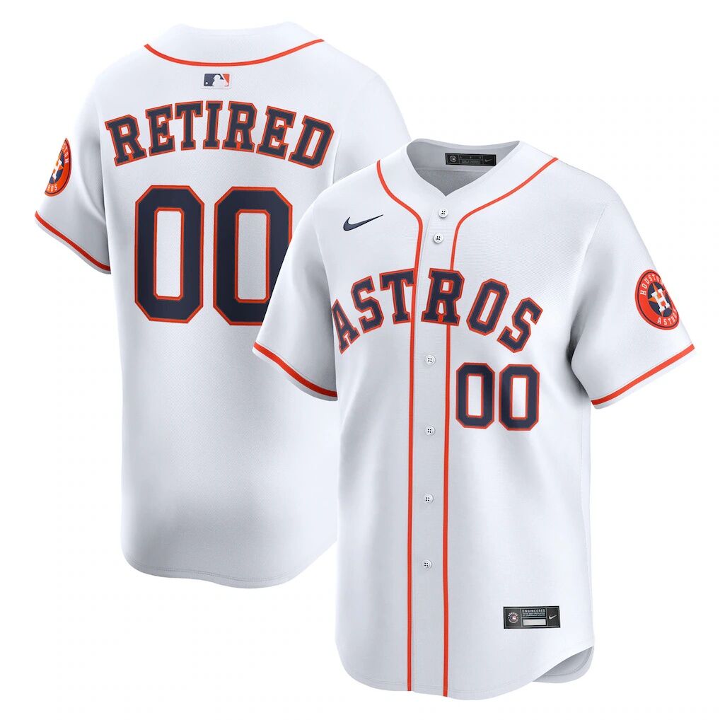 Houston Astros Nike Home Limited Pick-A-Player Retired Roster Jersey