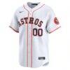 Houston Astros Nike Home Limited Pick-A-Player Retired Roster Jersey - White - Side View