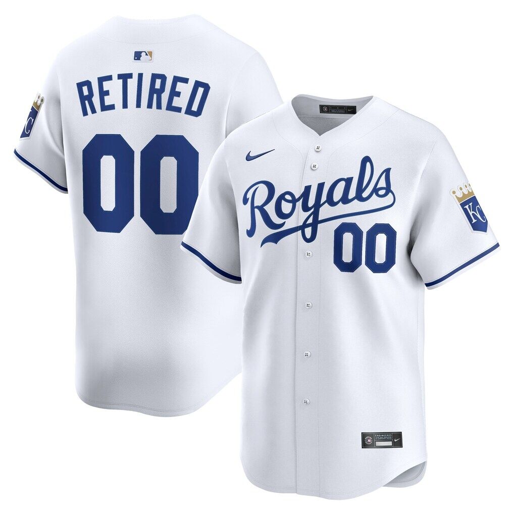 Kansas City Royals Nike Home Limited Pick-A-Player Retired Roster Jersey