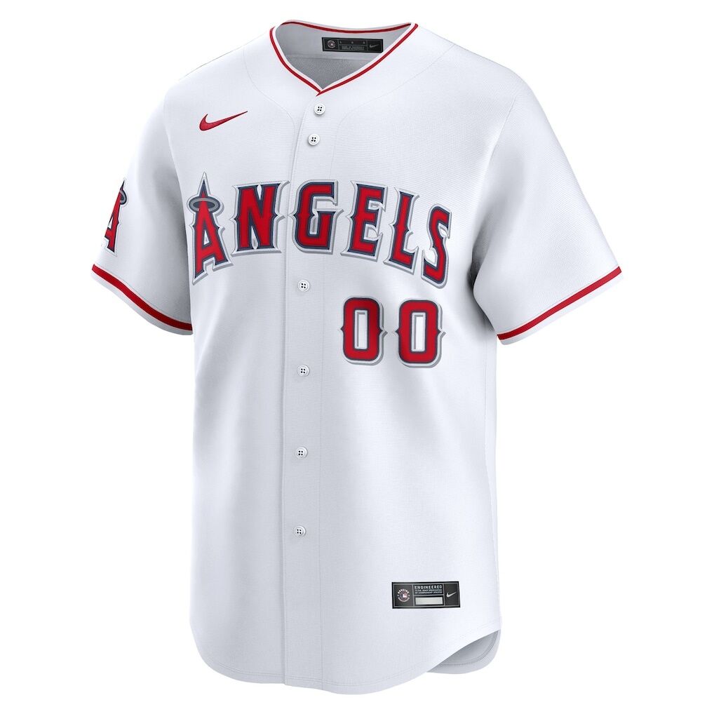 Los Angeles Angels Nike Home Limited Pick-A-Player Retired Roster Jersey