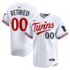 Minnesota Twins Nike Home Limited Pick-A-Player Retired Roster Jersey - White - Front View