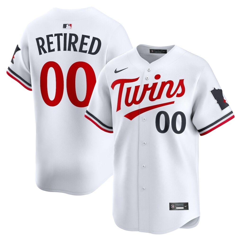 Minnesota Twins Nike Home Limited Pick-A-Player Retired Roster Jersey