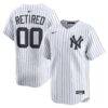 New York Yankees Nike Home Limited Pick-A-Player Retired Roster Jersey - White - Front View