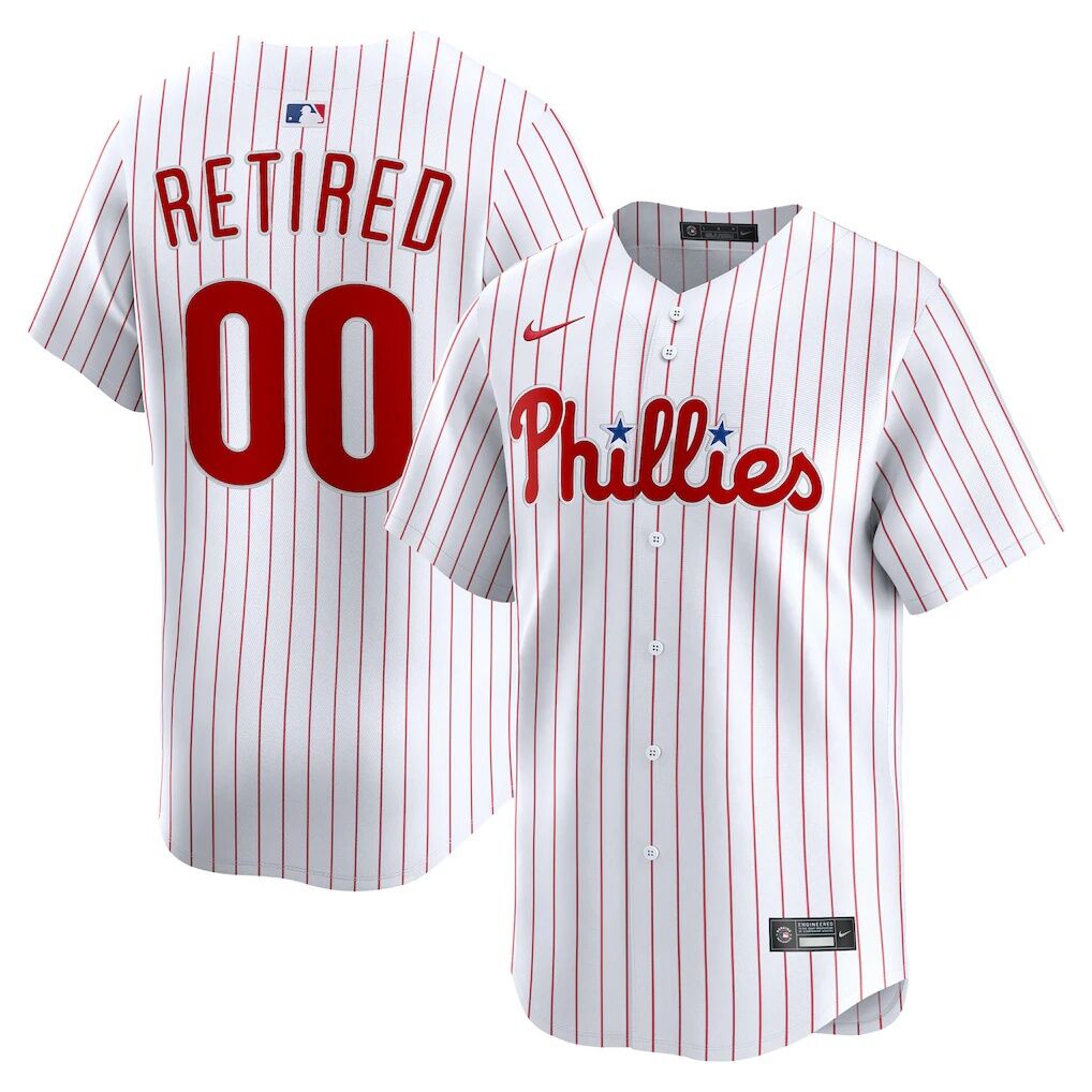Philadelphia Phillies Nike Home Limited Pick-A-Player Retired Roster Jersey
