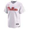 Philadelphia Phillies Nike Home Limited Pick-A-Player Retired Roster Jersey - White - Side View