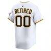 Pittsburgh Pirates Nike Home Limited Pick-A-Player Retired Roster Jersey - White - Detail View