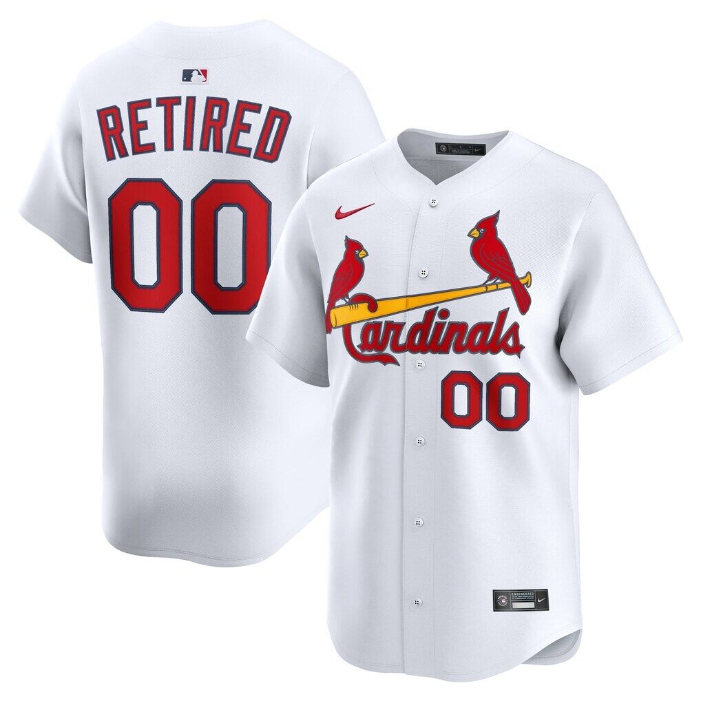 St. Louis Cardinals Nike Home Limited Pick-A-Player Retired Roster Jersey