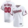 Washington Nationals Nike Home Limited Pick-A-Player Retired Roster Jersey - White - Front View