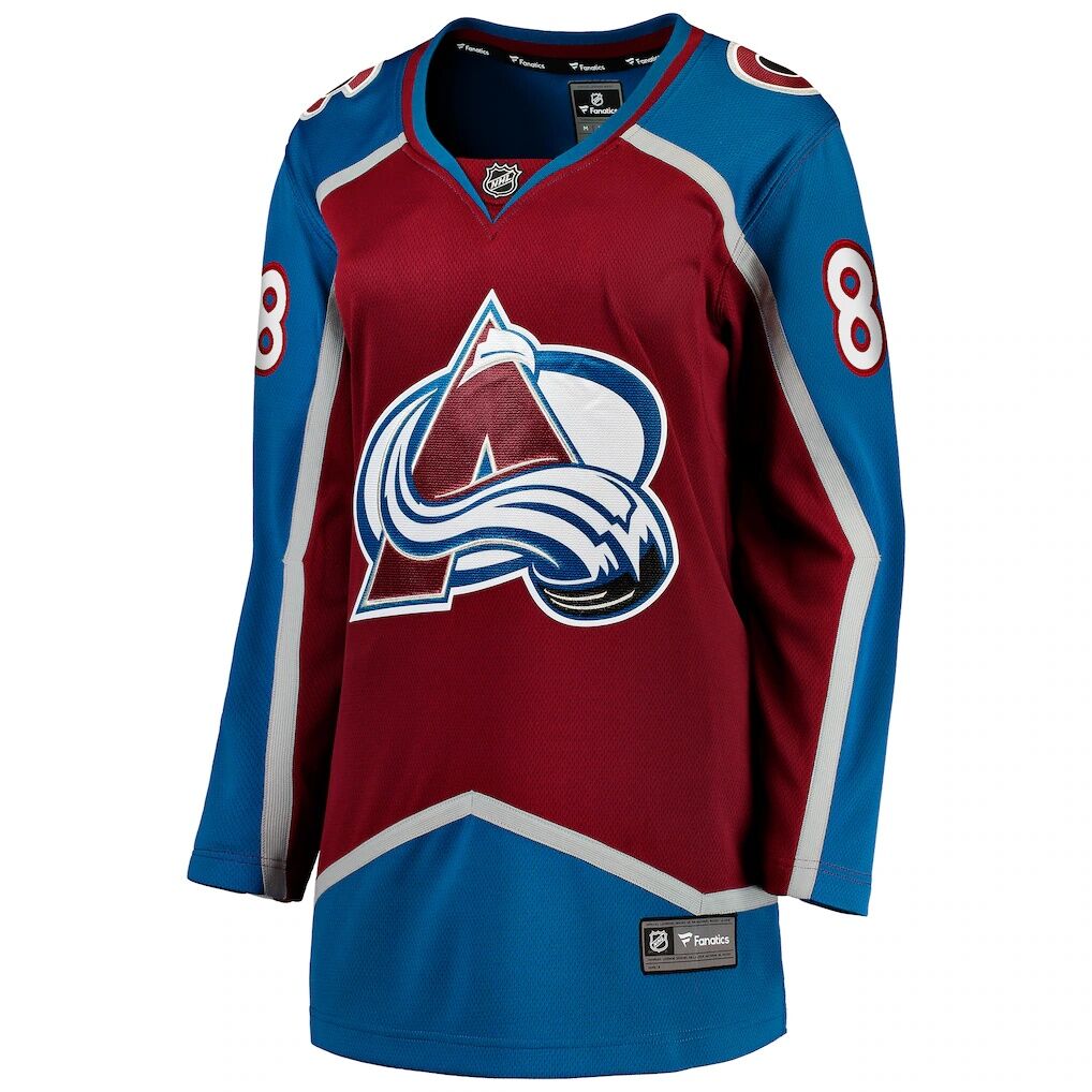 Martin Necas Colorado Avalanche Fashion7 Women's  Breakaway Player Jersey - Burgundy