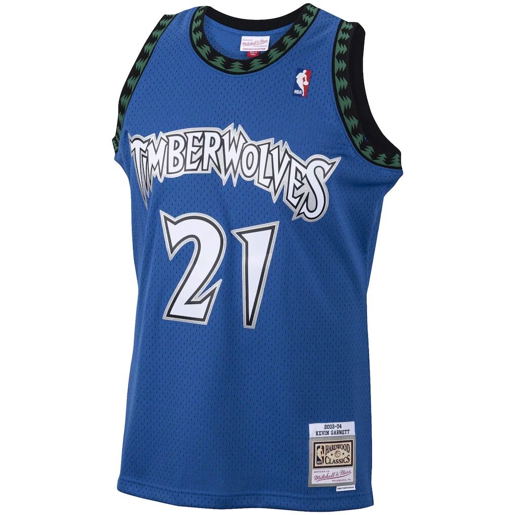 Kevin Garnett Minnesota Timberwolves Mitchell & Ness Big & Tall 2003/04 Hardwood Classics Swingman Jersey