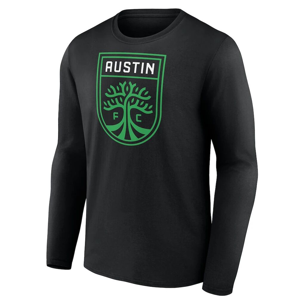 Austin FC Custom Team Authentic Long Sleeve T-Shirt