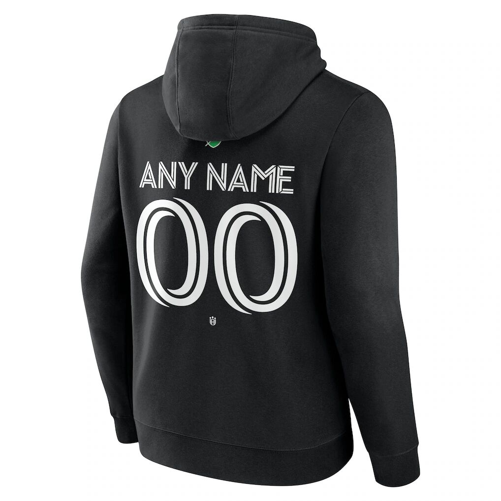 Austin FC Custom Team Authentic Pullover Hoodie
